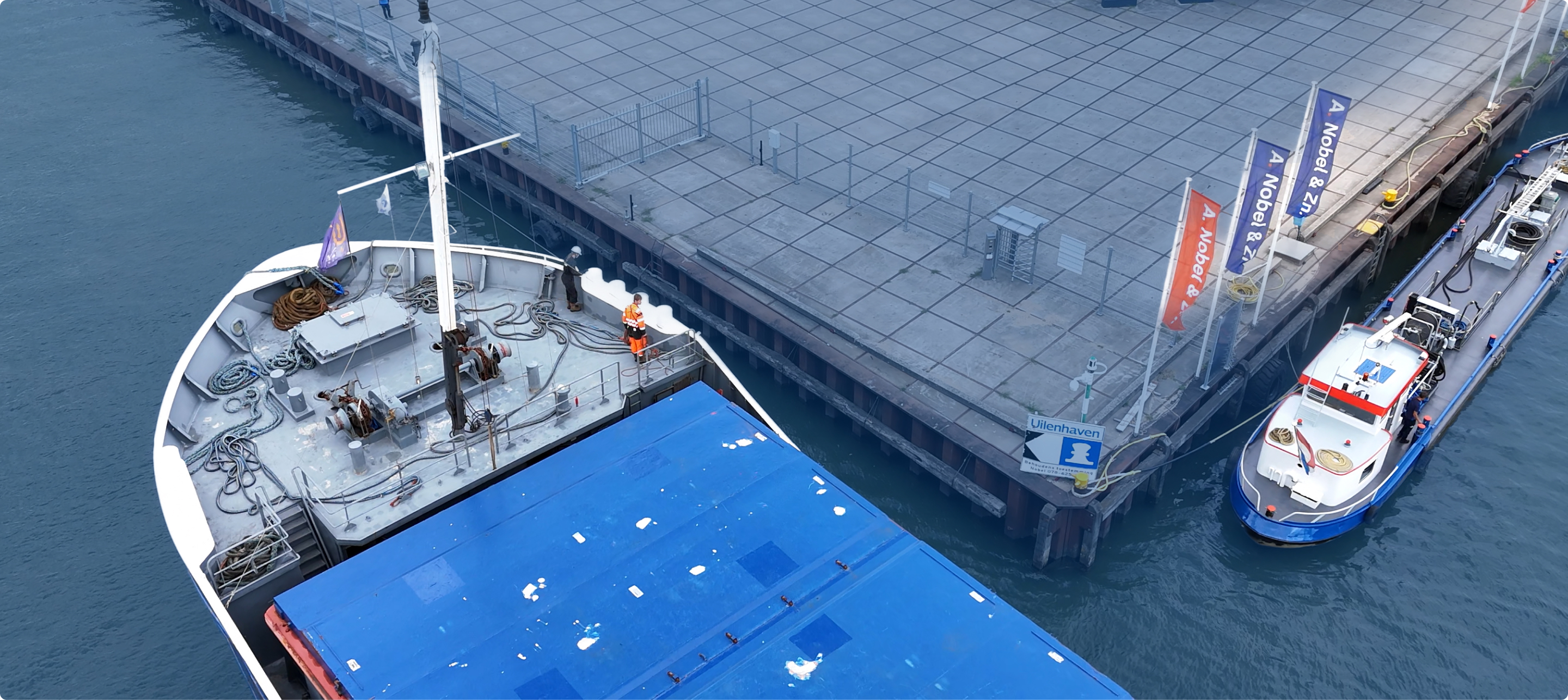 Ship2Port app en toegang met QR-code