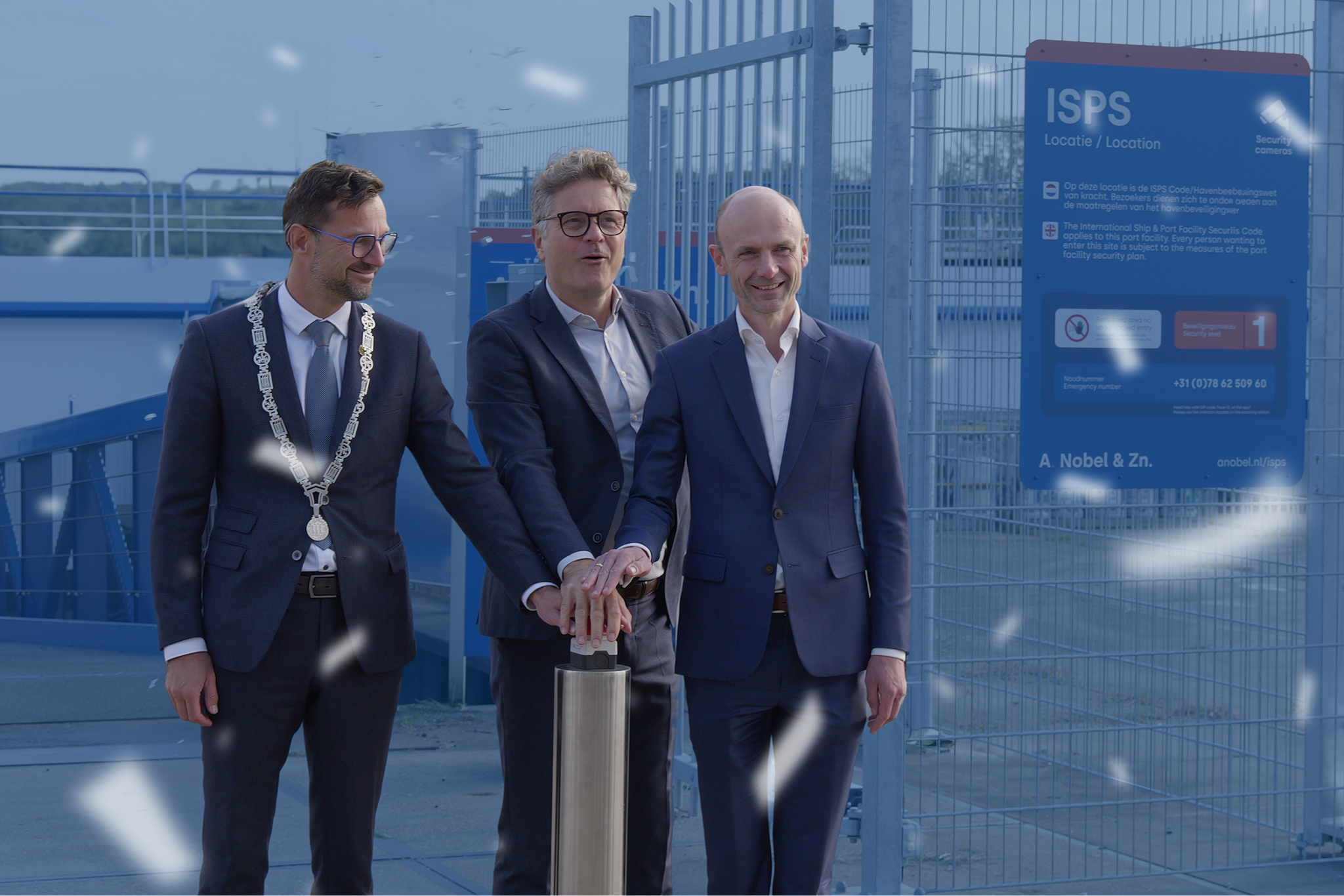 Europa’s eerste volledig geautomatiseerde ISPS-kade. 
